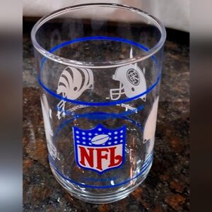 Vintage NFL AFC Drinking Glass